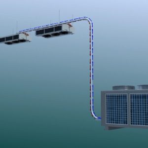 Mushroom climate control machine-split unit