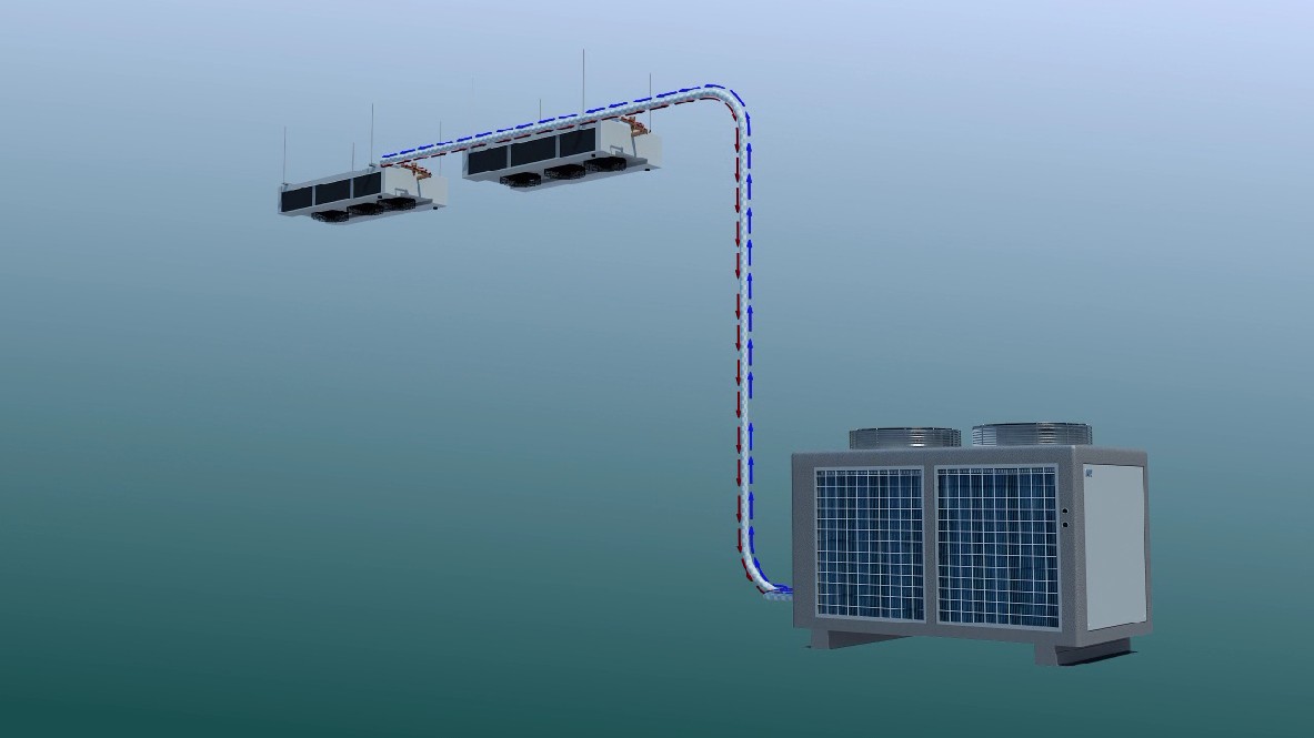 Mushroom climate control machine-split unit